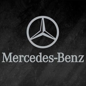 DUBLEZ | Autocolant 3D din lemn - Mercedes-Benz