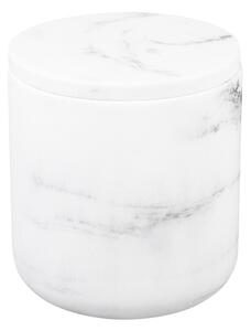 BISK Erga Bianco, borcan cosmetic pe picioare, alb, ERG-07575