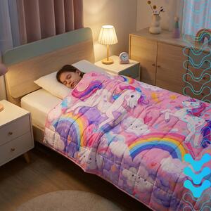 Pătură ponderată pentru copii 100 x 150 cm – 4 kg