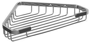 BISK Erga NIAGARA, raft coltar pentru sapun 235x170x30 mm, crom, ERG-00045