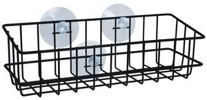 BISK Erga Niagara, cos din sarma pentru cosmetice 244x87x90 mm pentru ventuze, negru mat, ERG-08265
