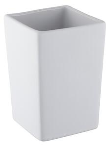 BISK Erga Pure, pahar cosmetic stand, alb mat, ERG-06576