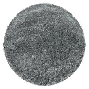 Covor gri rotund ø 120 cm Fluffy – Ayyildiz Carpets