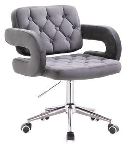 HR8403K Scaun Grafit Catifea