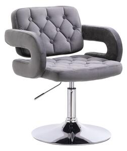 HR8403N Scaun Grafit Catifea