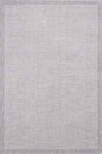 Covor gri din lână 133x180 cm Linea – Agnella