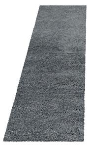 Covor tip traversă gri 80x250 cm Fluffy – Ayyildiz Carpets