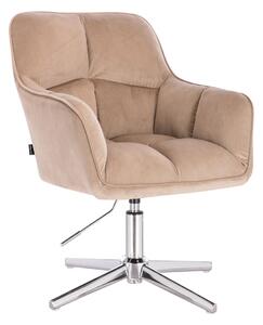 HR550CROSS Scaun Latte Catifea