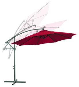 Umbrela de soare suspendata 2,7 m-rosu