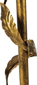 Lampa de podea vintage auriu antic 29 cm fara abajur - Linden