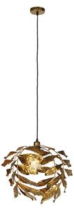 Lampa suspendata vintage auriu antic 40 cm - Linden