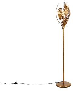 Lampă de podea vintage de aur - Botanica