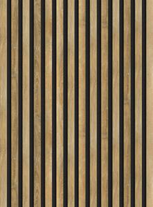 Mexen Lam-F, lamele acustice de perete 275 × 31,5 cm, fetru 6 mm, stejar miere, S105-275317-2812-066