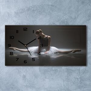Ceas de perete modern din sticla balerină