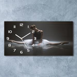 Ceas de perete modern din sticla balerină