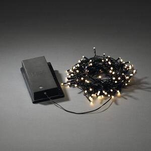 Ghirlandă luminoasă Konstsmide 120 LED-uri 0,5 m cablu alb cald