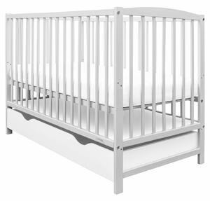 New Baby Pătuț Lilly cu sertar, gri