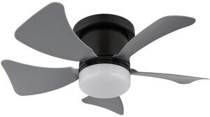 Globo Lighting Hines lampă de tavan 1x9 W negru 03609A
