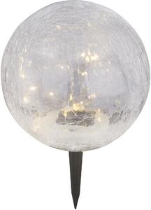 Globo Lighting Solar lampă de sol 1x0.06 W negru-transparent 33303