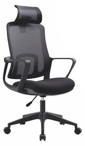 Scaun de birou ergonomic Nuvia cu tetiera reglabila – dimensiuni W720*D605*H1160-1250 mm