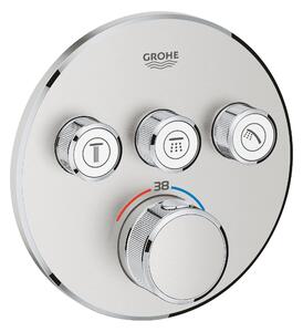 Grohe Grohtherm SmartControl baterie cadă-duș ascuns cu termostat SuperSteel 29121DC0
