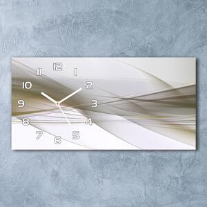 Ceas de perete modern din sticla abstracțiune