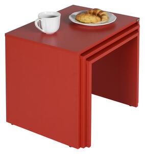 Masă pliabilă SHP Red, 3 buc