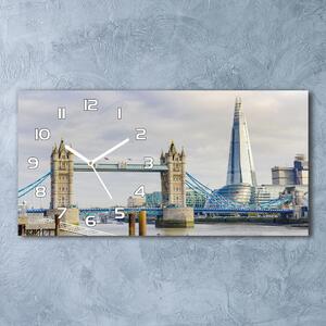 Ceas de perete modern din sticla Thames Londra