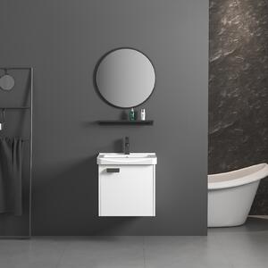 Set mobilier de baie cu lavoar Molly 40cm White
