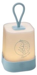 Atmosphera - LED Doty. Lampă de veghe reîncărcabilă pentru copii RABBIT LED/3,7V 1200mAh, albastru