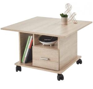 Masuta cafea ACTIVO1, stejar sonoma, PAL, 70X70X45 cm