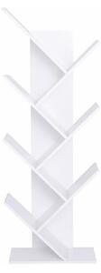 Biblioteca BAKI NEW TYP 2, alb, DTD laminat, 40x20x115 cm