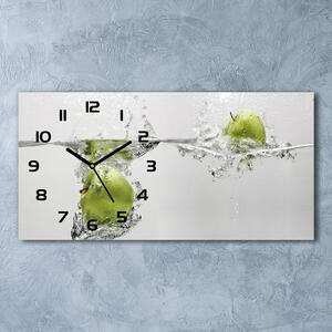 Ceas de perete modern din sticla Apple a sub apă