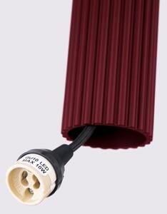 Brilagi - Lustră LED pe cablu CRESTO 1xGU10/10W/230V burgundiu