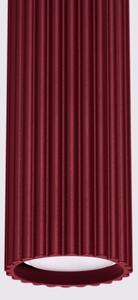 Brilagi - Lustră LED pe cablu CRESTO 1xGU10/10W/230V burgundiu