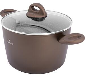 Valdinox Aurum Cratiță cu suprafață antiaderentă cu capac, 24 cm, 6 l