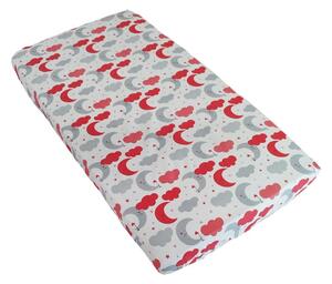 Cearceaf 140x70 cm, cu elastic, norisori