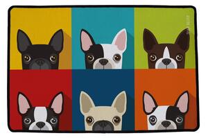 Covoraș de intrare 45x75 cm Which Frenchie – Butter Kings
