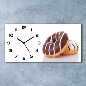 Ceas de perete modern din sticla Gogoși cu ciocolată