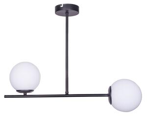Lustra cu 2 lumini Opedro Pako World Negru 60x30x40 cm