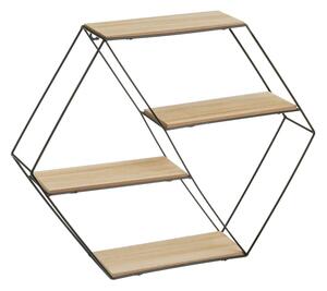 Raft negru-natural etajat 50 cm – Casa Selección