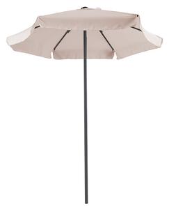 Umbrela profesionala Mongo o singura bucata de metal D2m bej-athracite