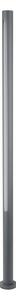 Lămpi de exterior Lindby, Liravel, Negru, Terasă, Aluminiu, Modern