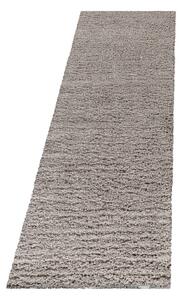 Covor tip traversă maro deschis 80x250 cm Fluffy – Ayyildiz Carpets