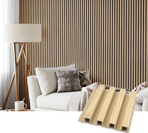 Panou decorativ din PVC stejar dimensiuni 270 x16 cm