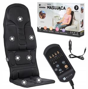 Pernă de masaj pentru fotoliu Megaso (negru). Promo -20%. 1156962