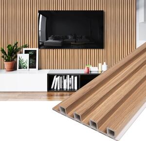 Panou decorativ din PVC Dusi cu dimensiuni 16х2,2х270 cm