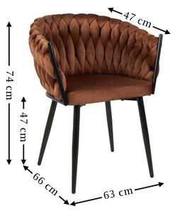 Scaun Living Tapitat KJC11 Maro