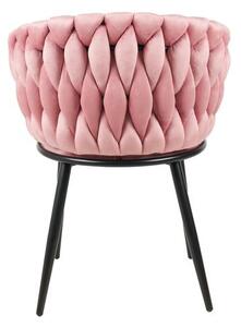 Scaun Living Tapitat KJC11 Roz
