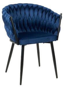 Scaun Living Tapitat KJC11 Albastru